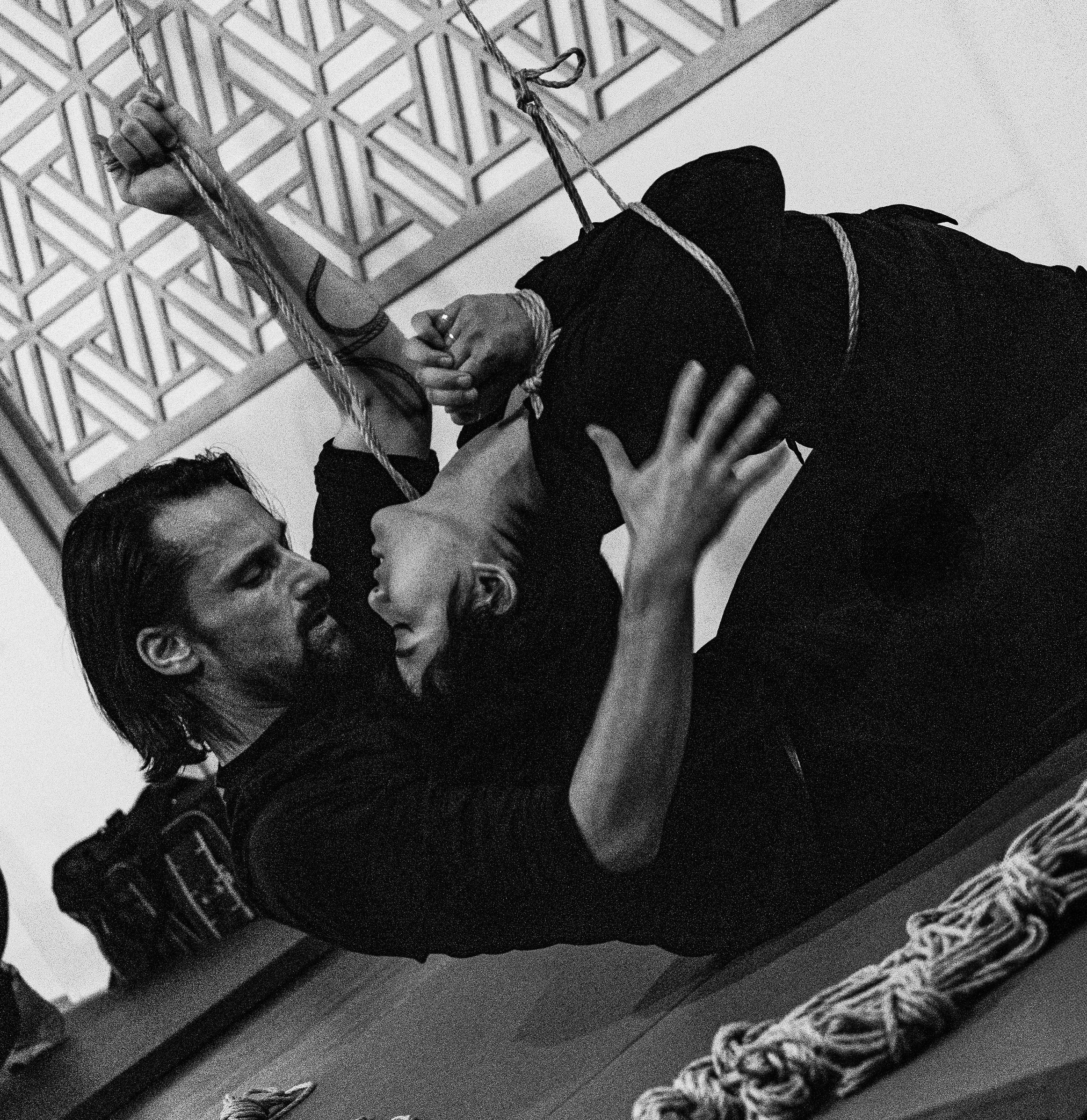 Nikitano is tied by RMZ - Shibari Montreal